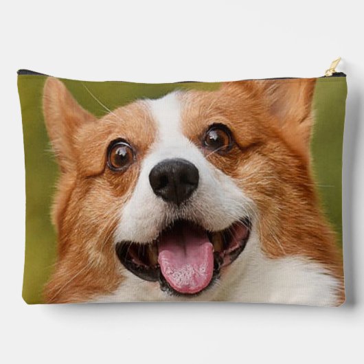 Voeg Dog Photo Personalized Gepersonaliseerd Etui (Achterkant)