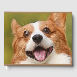 Voeg Dog Photo Personalized Gepersonaliseerd Gastenboek
