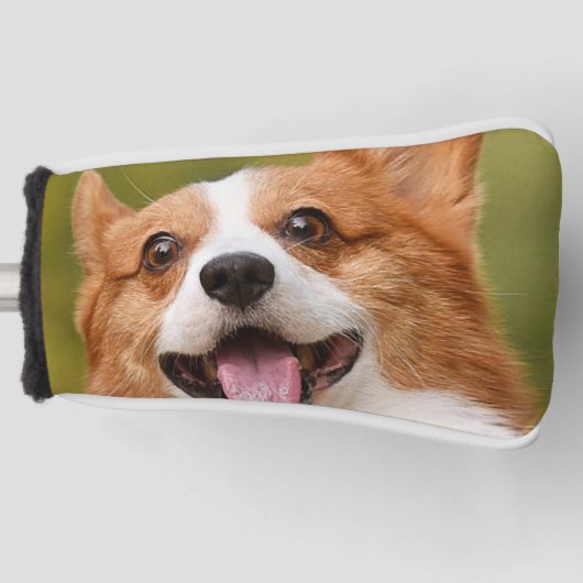 Voeg Dog Photo Personalized Gepersonaliseerd Golfheadcover (Voorkant)