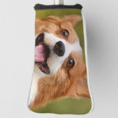 Voeg Dog Photo Personalized Gepersonaliseerd Golfheadcover (Draai 90)
