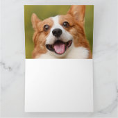 Voeg Dog Photo Personalized Gepersonaliseerd Kaart (Binnen)
