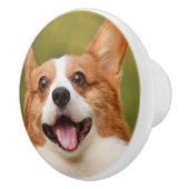 Voeg Dog Photo Personalized Gepersonaliseerd Keramische Knop (Rechts)