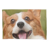Voeg Dog Photo Personalized Gepersonaliseerd Kussensloop (Voorkant)