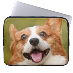 Voeg Dog Photo Personalized Gepersonaliseerd Laptop Sleeve