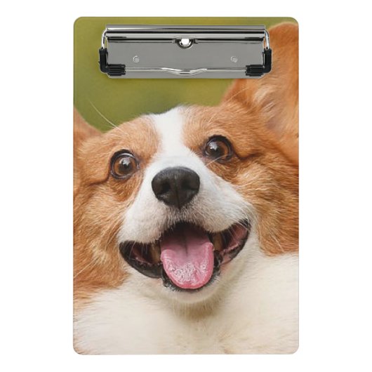 Voeg Dog Photo Personalized Gepersonaliseerd Mini Klembord (Voorkant)