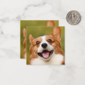 Voeg Dog Photo Personalized Gepersonaliseerd Notitiekaartje (Voorkant / Achterkant in situ)