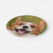 Voeg Dog Photo Personalized Gepersonaliseerd Papieren Bordje (Gekanteld)