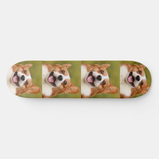 Voeg Dog Photo Personalized Gepersonaliseerd Persoonlijk Skateboard (Horizontaal)