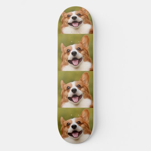 Voeg Dog Photo Personalized Gepersonaliseerd Persoonlijk Skateboard (Voorkant)