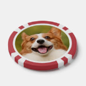 Voeg Dog Photo Personalized Gepersonaliseerd Poker Chips (Enkel)