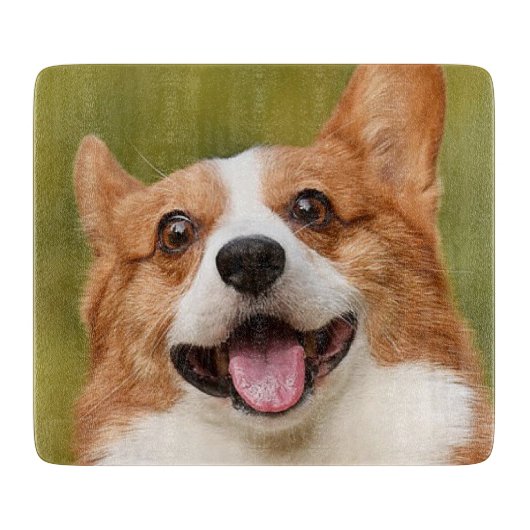 Voeg Dog Photo Personalized Gepersonaliseerd Snijplank (Voorkant)