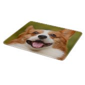 Voeg Dog Photo Personalized Gepersonaliseerd Snijplank (Hoek)