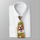 Voeg Dog Photo Personalized Gepersonaliseerd Stropdas (Gebonden)