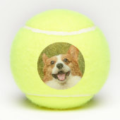 Voeg Dog Photo Personalized Gepersonaliseerd Tennisballen (Achterkant)