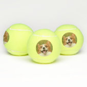 Voeg Dog Photo Personalized Gepersonaliseerd Tennisballen (Multi)