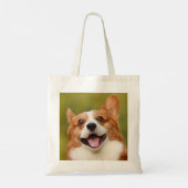 Voeg Dog Photo Personalized Gepersonaliseerd Tote Bag (Achterkant)
