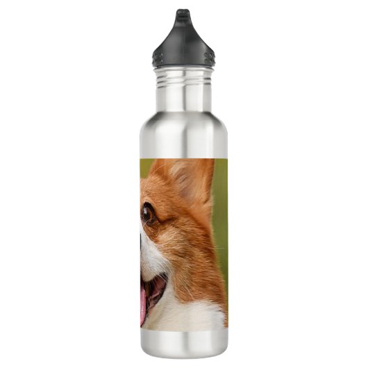 Voeg Dog Photo Personalized Gepersonaliseerd Waterfles (Rechts)
