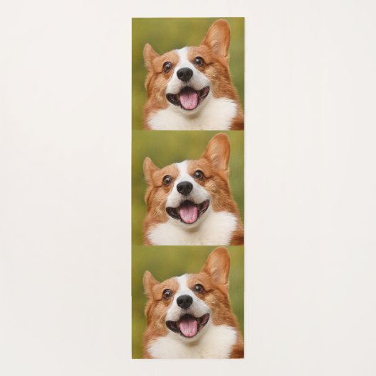 Voeg Dog Photo Personalized Gepersonaliseerd Yogamat (Achterkant)