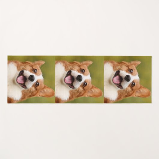 Voeg Dog Photo Personalized Gepersonaliseerd Yogamat (Voorkant (horizontaal))