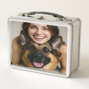 Voeg Duitse Herdershond Foto Toe Personaliseer