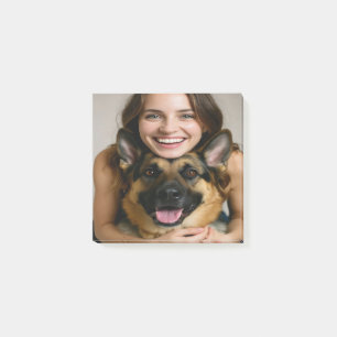 Voeg Duitse Herdershond Foto Toe Personaliseer Post-it® Notes