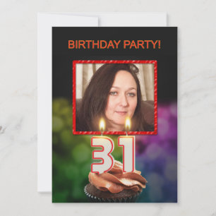 Voeg een afbeelding toe, 31ste verjaardagsfeest Ui Kaart