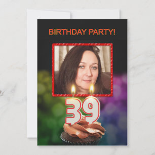 Voeg een afbeelding toe, 39e verjaardagsfeestje Ui Kaart