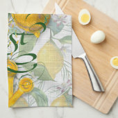 Voeg een beetje zest toe - citroen theedoek (Quarter Fold)