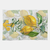 Voeg een beetje zest toe - citroen theedoek (Horizontaal)