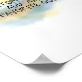 voeg een citaat artistieke waterverf toe verf zach poster (Hoek)