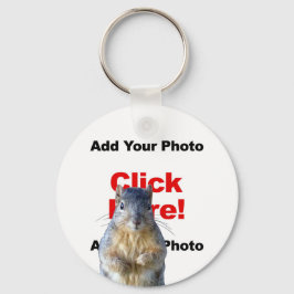 Voeg een Eekhoorn aangepaste foto-Sleutelhanger to Sleutelhanger