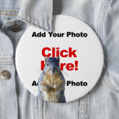 Voeg een eekhoorn Custom Photo Button Large toe (In situ)