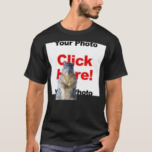Voeg een eekhoorn op maat gemaakte fotot-shirt toe t-shirt