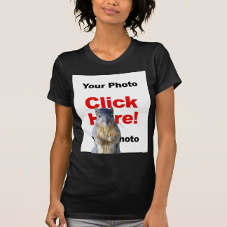 Voeg een eekhoorn op maat gemaakte fotot-shirt toe t-shirt