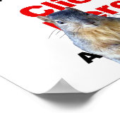 Voeg een Eekhoorn Poster voor aangepaste foto toe (Hoek)