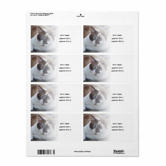 voeg een etiket van de huisfoto toe 2020 (Full Sheet)