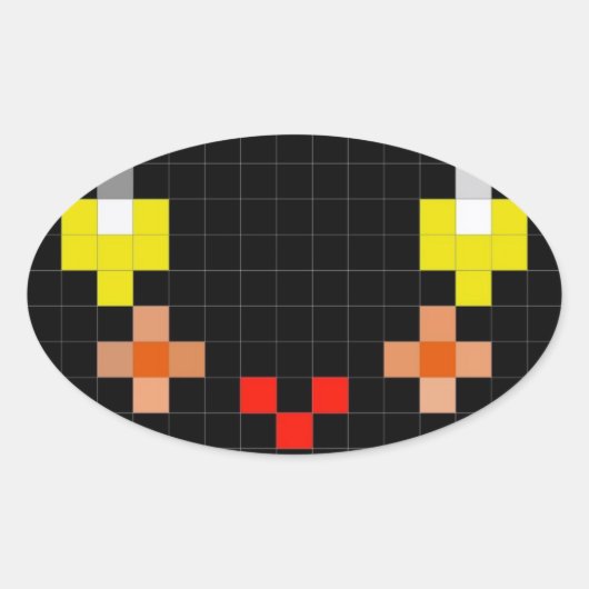 Voeg een extra glimlach toe met deze sticker met e (Voorkant)