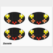 Voeg een extra glimlach toe met deze sticker met e (Vel)