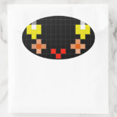 Voeg een extra glimlach toe met deze sticker met e (Tas)