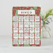 Voeg een Foto 2020 Quarantine Bingo Funny Kerstmis Feestdagenkaart (Staand voorkant)