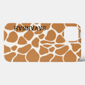 Voeg een Hoesje van de Druk van de Giraffe Trendy (Achterkant (horizontaal))