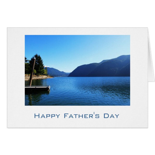 Voeg een jouw tekst-Vaderdag-kaart toe. Landschaps (Voorkant Horizontaal)