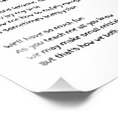 Voeg een kader toe aan deze GEDICHT voor MOM van P Foto Afdruk (Hoek)