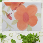 Voeg een kleine vonk toe - Handhanddoek Theedoek (Gevouwen)