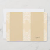 Voeg een Kroon van de Prinses aan Uw Uitnodiging (Achterkant)