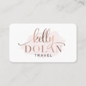 Voeg een Logo QR-code Elegant Professional toe Visitekaartje (Voorkant)