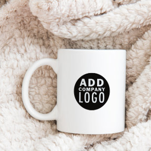 Voeg een logo toe Bedrijfsreclame Persoonlijk Koffiemok