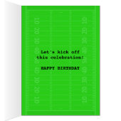 Voeg een naam 30th Birthday Footballs toe (Binnen (Rechts))