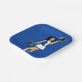 Voeg een naam Cheerleader Paper Bord #2 (Gebogen)