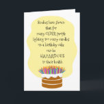 Voeg een naam Fun Cake Candles 40th Birthday Greet Kaart<br><div class="desc">Leuke verjaardagstaart en kleurrijke kaarsjes wenskaart ideaal voor vrienden,  familie,  buren,  collega's... .nou,  misschien niet de baas:) Voeg een naam toe en samen met hun leeftijd heb je net een echt unieke verjaardagsgroet gemaakt. Ze zullen dol zijn op de persoonlijke touch! Bekijk meer bij Zigglets hier bij Zazzle.</div>